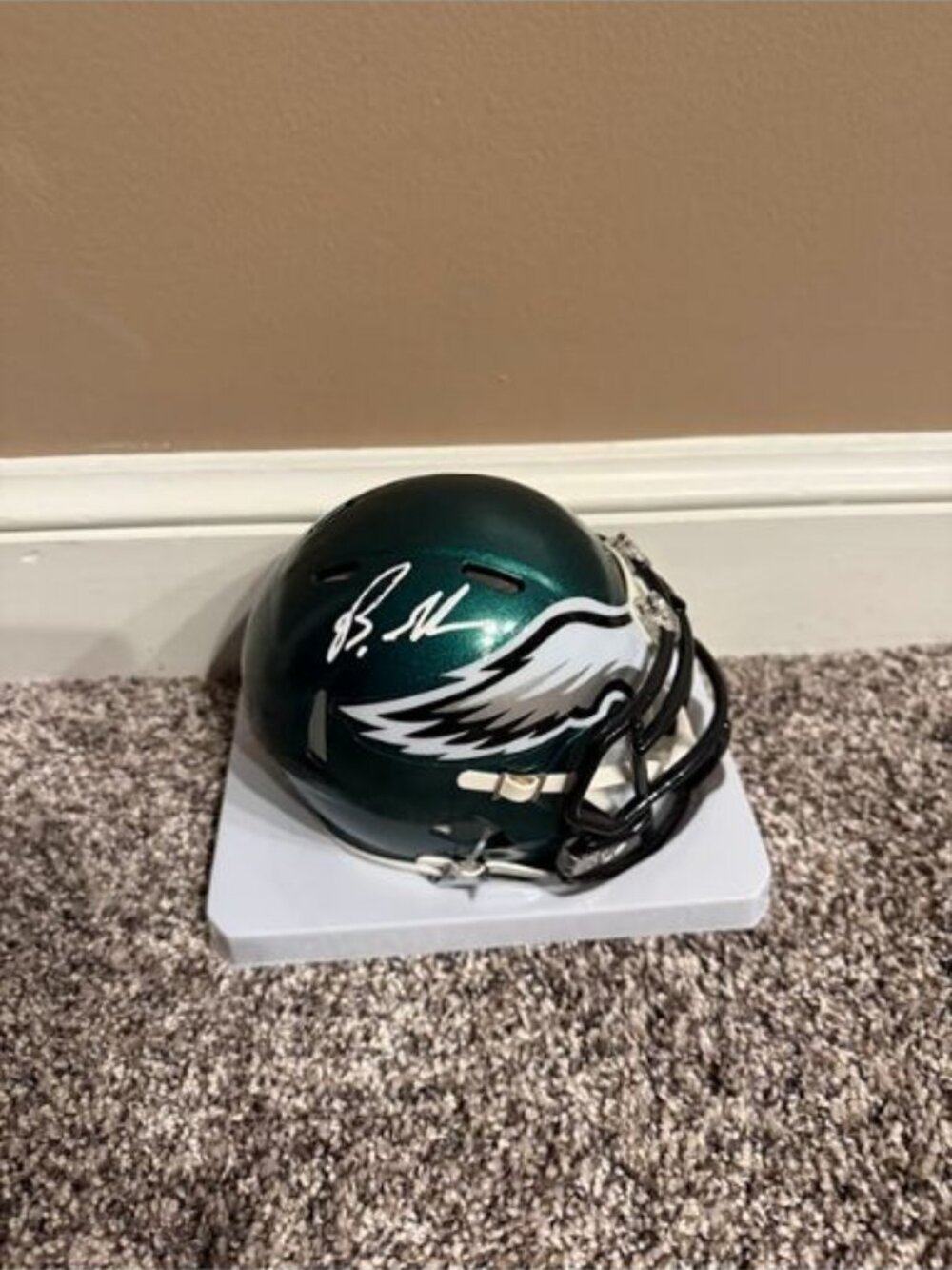 Brandon Graham signed autographed Philadelphia Eagles Mini Helmet Beckett COA